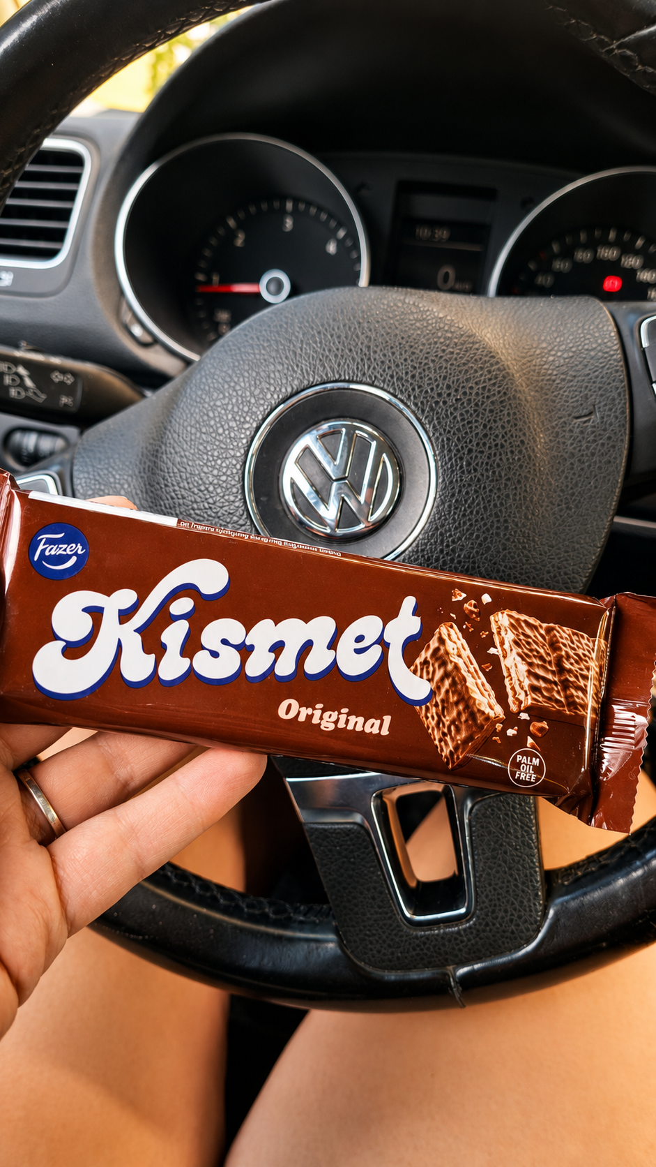 Šokolaad Volkswageni rooli ees
